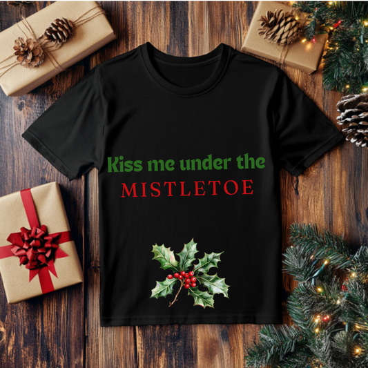 DTF Transfer | Kiss me under the mistletoe