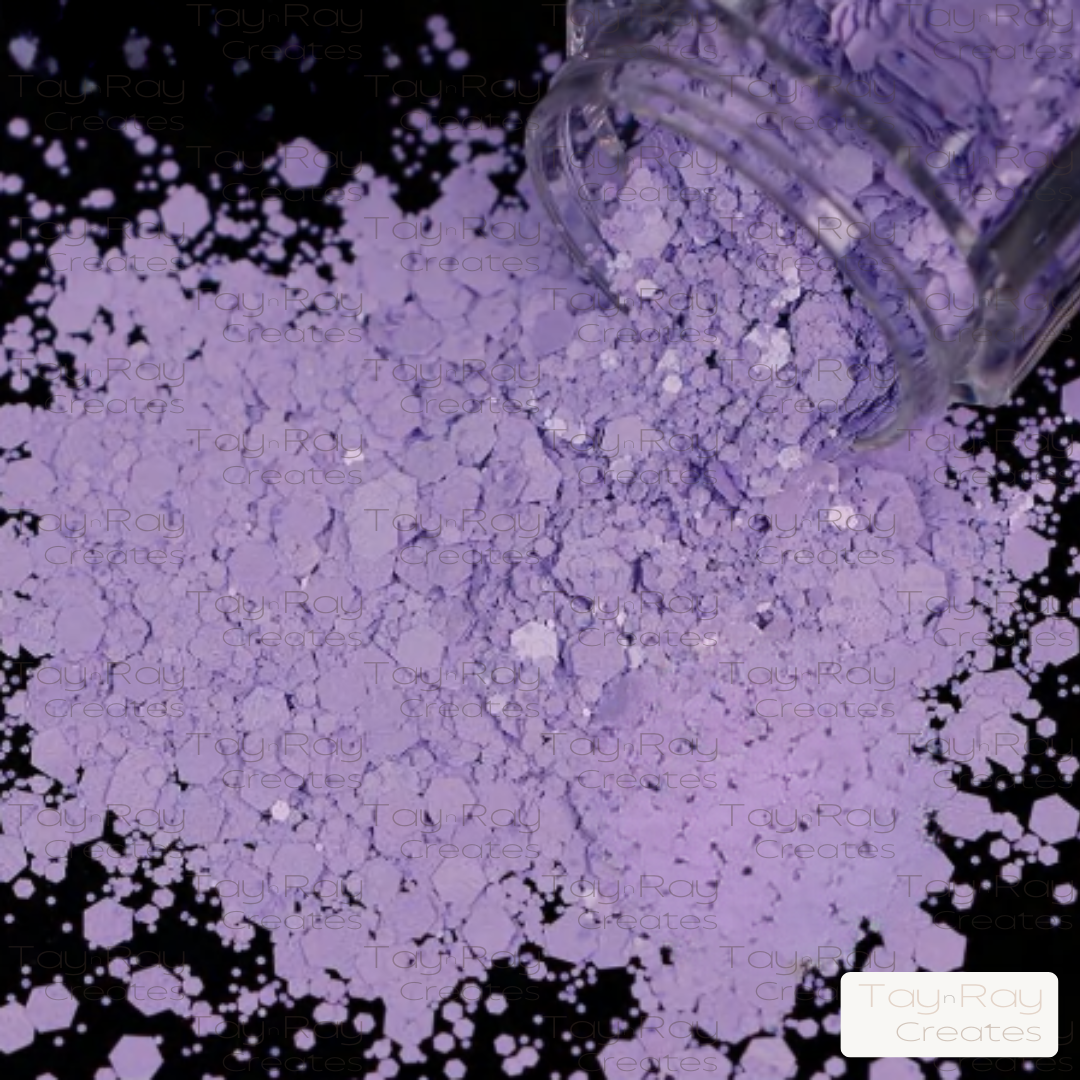 Chunky glitter mix | Amethyst