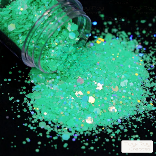 Chunky glitter mix | Aventurine