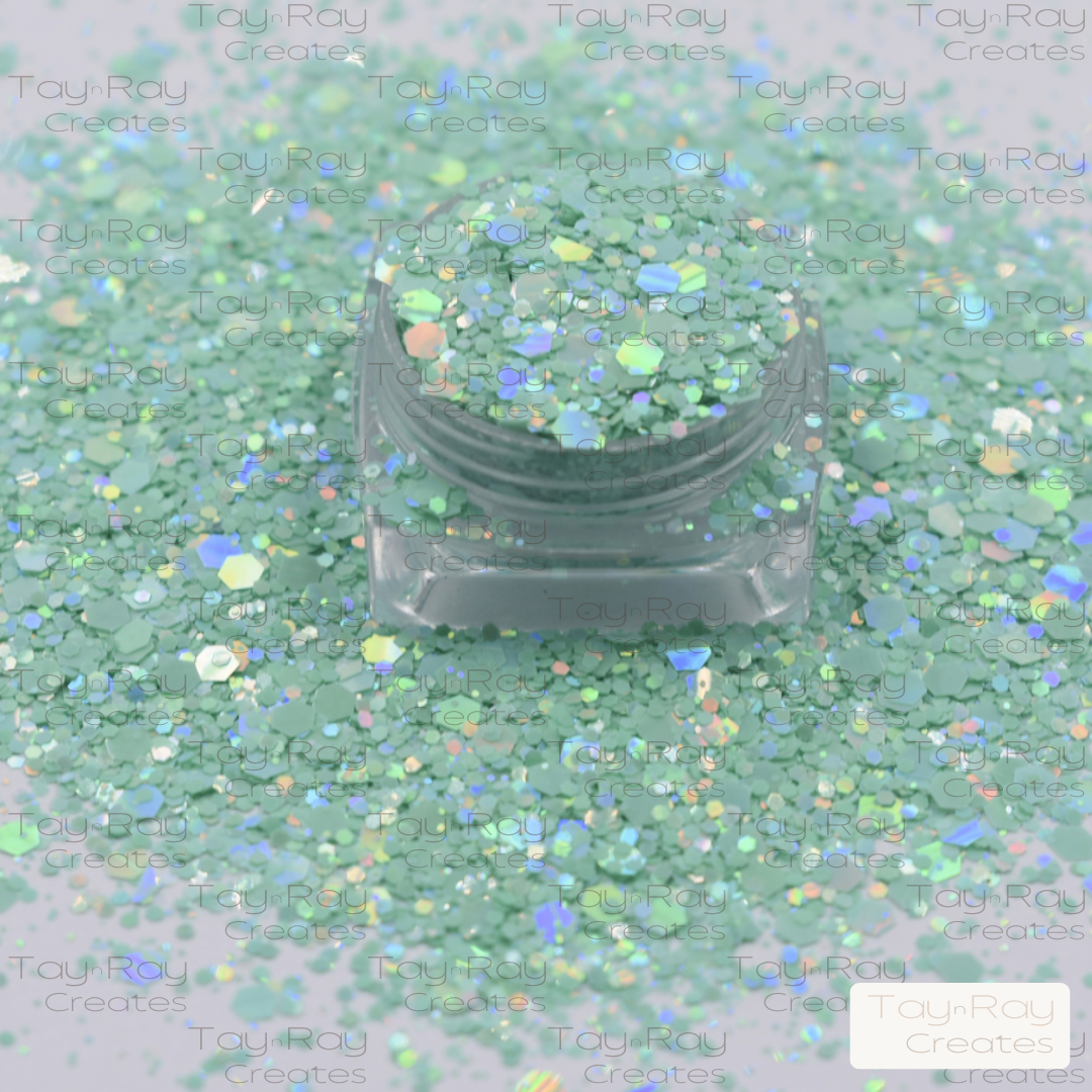 Chunky glitter mix | Aventurine