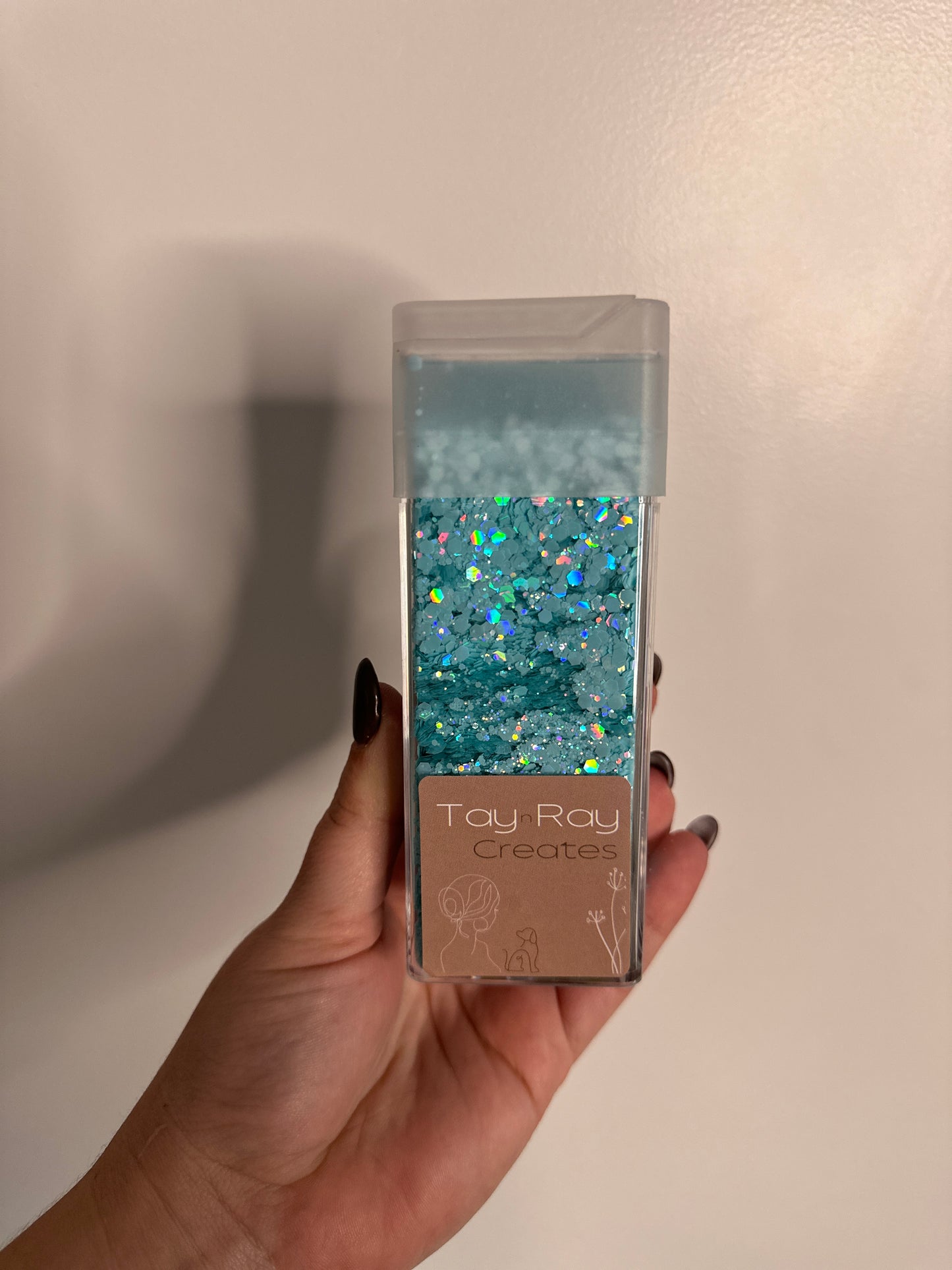 Chunky glitter mix | Aquamarine