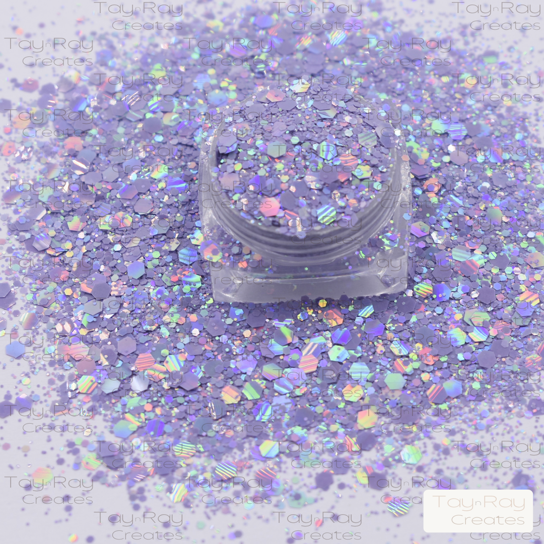 Chunky glitter mix | Spirit Quartz