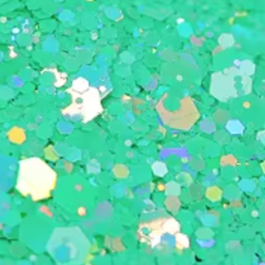 Chunky glitter mix | Aventurine