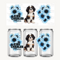 16oz UV DTF Wrap | Dog Mama blue